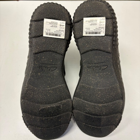 Clarks‎ Caroline Orchid Women's 5.5M Leather Ankle Boots Comfort Ruched Zip - Picture 6 of 8